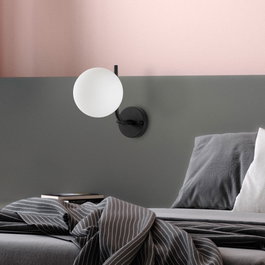 Opviq Lámpara de Pared Antler - 15016 Negra